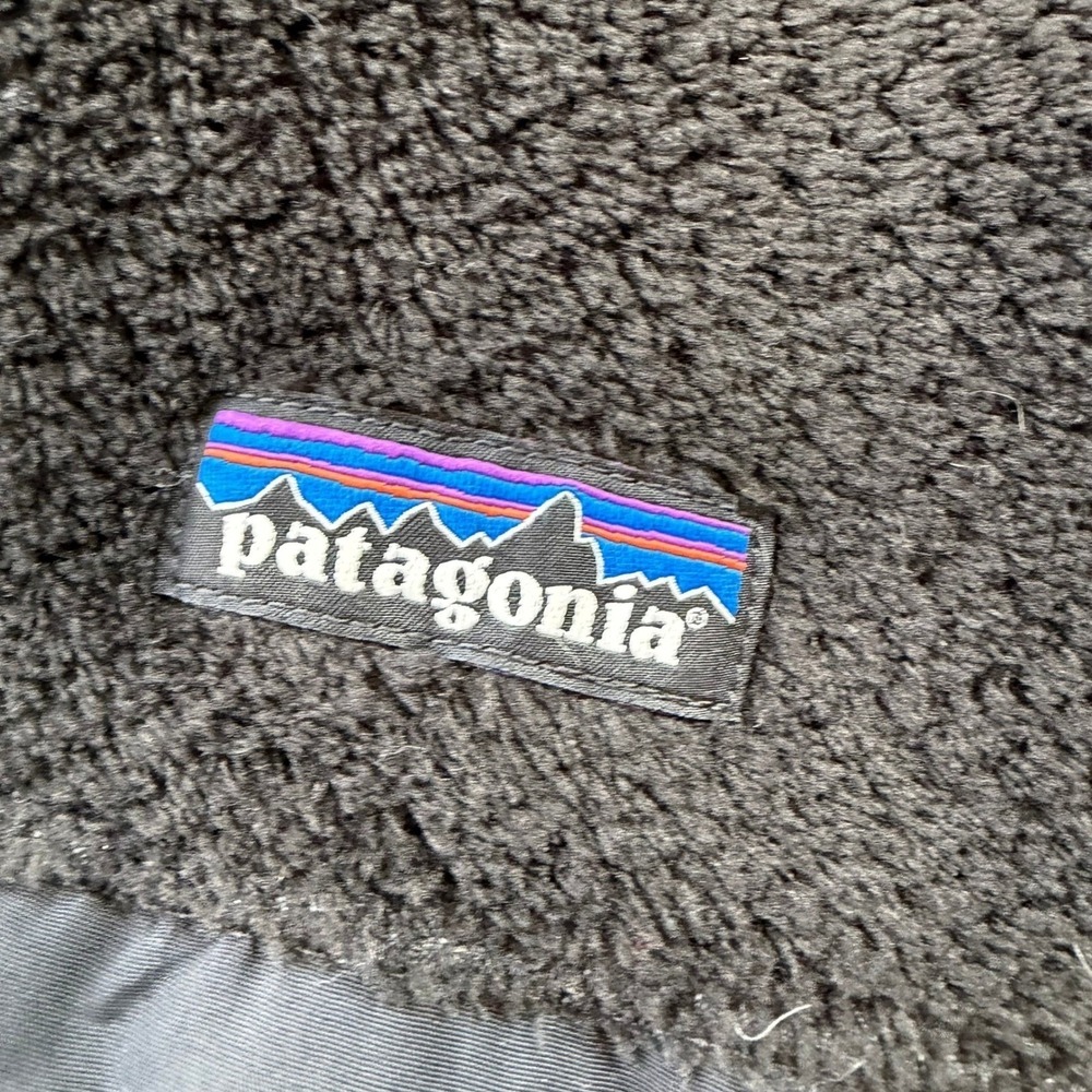 Patagonia Re-Tool Snap-T Pullover Fleece Jacket Black Womens Medium Polartec - Picture 6 of 9